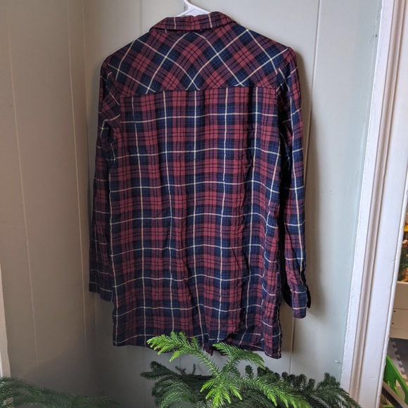 Primark Plaid Button Down Top - Picture 5 of 5